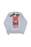 Толстовка OMG Santa I Know Him Elf, серый - фото 2