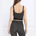 Топ стандартного кроя Pinko, черный - фото 3