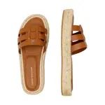 Кожаные тапочки Tommy Hilfiger, коричневый - фото 3