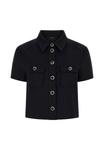 Блуза Guess Button-down blouse, Schwarz/Black - фото 5