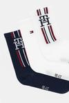 3 пары детских носков Tommy Hilfiger, белый - фото 2