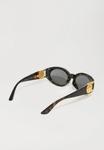 Солнцезащитные очки Versace Sunglasses, Havana/Dark Grey/Brown - фото 2