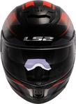 Шлем LS2 ff808 stream ii fury, Black/Red - фото 7
