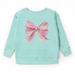 Кофта с принтом и бантом The Juniper Shop, Seafoam - фото