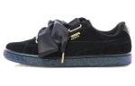 Кроссовки PUMA Suede Heart Satin Black - фото