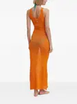 Пляжное платье макси Desigual, оранжевый - фото 3