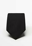 Галстук BLEND TWILL Massimo Dutti, черный - фото 5