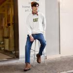 Свитшот мужской CAT, Turquoise - фото 8