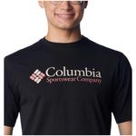 Футболка Columbia Basic Logo, черная, мужская - фото 3
