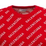Свитер женский Balenciaga, красный - фото 4