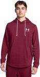 Толстовка Under Armour Rival Terry Long Crew Neck, (625) Cardinal/Onyx White - фото