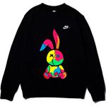 Унисекс худи Nike черное - фото