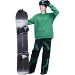 Лыжные штаны Unisex DESCENTE, зеленый - фото 5