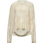 Поло свитер с узором в горошек UMA WANG, Ecru - фото