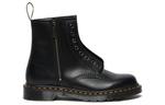 Ботинки Dr.Martens Dr.Martens 1460 Elastic Smooth Leather Lace Up Boots 'Black' - фото 2