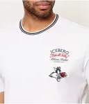 Футболка regular fit Iceberg, белый - фото 4