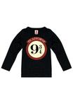 Лонгслив Logoshirt HARRY POTTER, черный - фото