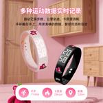 Disney Часы Strawberry Bear Series Smart Movement Silicone Strap Watch Unisex Black Dial - фото 8