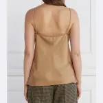 Топ беббио стандартного кроя Marella, бежевый - фото 3