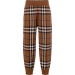 Брюки спортивные кашемировые Burberry, берёзово-коричневый - фото