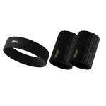 Защитный набор для бадминтона, бега, велоспорта, хайкинга, баскетбола и тенниса unisex Jeep, protective gear three-piece set серый[high-rebound lightweight wrist brace *2+thin breathable sweatband *1] - фото 4