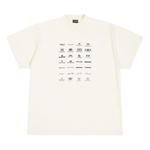 Футболка Balenciaga Archives Logos T-Shirt Oversized 'White', белый - фото