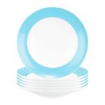 Тарелка Seltmann Weiden синий диаметр: 23,6 см - фото