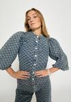Блуза Minus Button-down blouse, Light Denim/Light Blue - фото 5