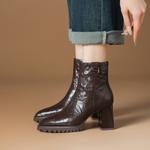 Женские ботинки Rosa Bianca, коричневый - фото 4