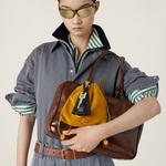 Рубашка из шамбре Miu Miu, серый - фото 4