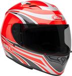 Мотошлем BELL Qualifier Powersports, Gloss Conduit Red/Silver - фото