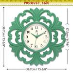 Infinity Instruments Wisteria 15.5 в настенных часах, желтый - фото 8