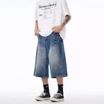 Джинсовые шорты унисекс 66/ROUTE 66, серый - фото 6