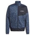 Куртка adidas Terrex Trail Windbreaker, синий - фото 3