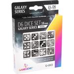 Аксессуары Gamegenic Galaxy Series 16mm d6 Set: Moon (12) - фото