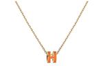 HERMES Ожерелье POP H Collection Gold Plated - фото 3