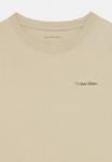 Футболка Calvin Klein Jeans Basic T-shirt, Ancient Marble/Beige - фото 3