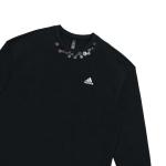 Adidas Свитшоты Unisex Black Crew Neck Moderate - фото 6