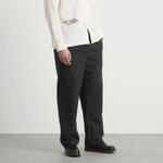 Брюки Lucien в рубчик Palmes, черные - фото 2