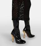 Ботильоны cabaret из искусственной кожи Alaïa, черный - фото 4