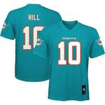 Футболка Miami Dolphins Tyreek Hill Aqua Outerstuff - фото