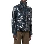 Пуховик мужской темно-синий Stone Island, синий - фото 4