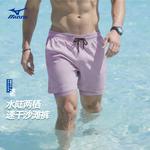 Пляжные шорты мужские Mizuno, темно-синий - фото 3