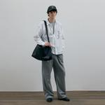 C2H4 Рубашка Unisex серый белый - фото 4