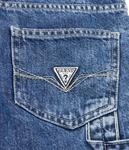 Джинсы Guess Regular Fit, голубой - фото 3