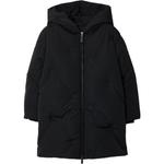 Burberry Детская черная пуховая куртка - фото