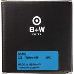 Фильтр B+W #495/022 Yellow MRC Basic Filter (46mm) 66-1102637 - фото 4