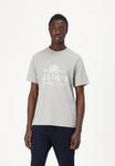 Футболка с принтом CREST Les Deux, светло-серый - фото
