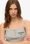 Топ Superdry Athletic Essentials, Mottled Grey - фото 5
