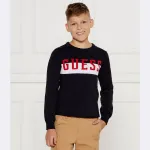 Свитер обычного кроя Guess, черный - фото 2